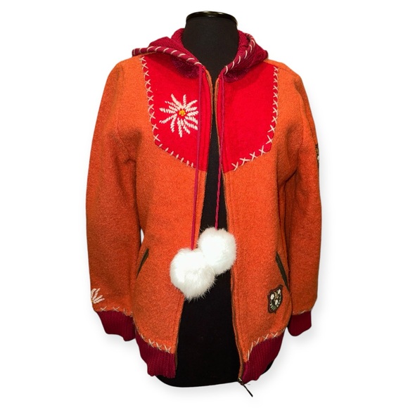 SPIETH & WENSKY Traditional Alpine Ski Jacket/ Sweater - Picture 2 of 13